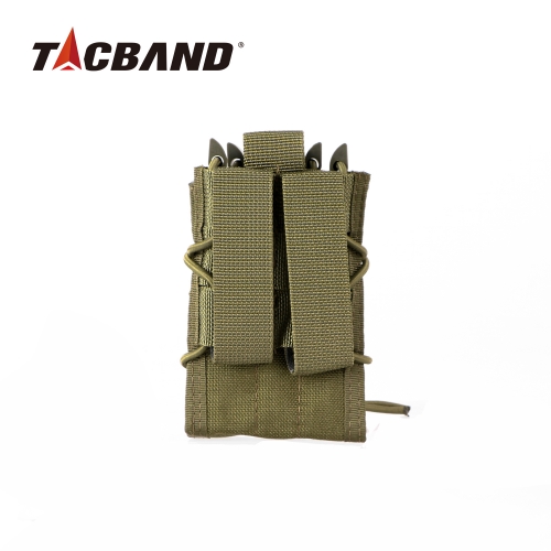 MH01F| Molle Double Stack Magazine Pouch