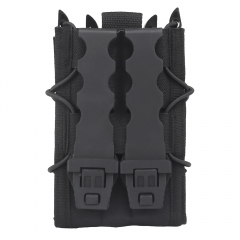 MH01F| Molle Double Stack Magazine Pouch