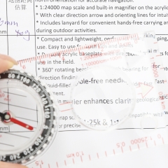 CP11 | Hiking Backpacking Compass for Map Reading