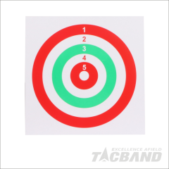 STP0114 | Bullseye Paper Targets for Airsoft Shooting | 14x14cm