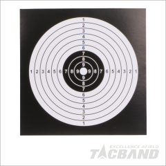 STP0114 | Bullseye Paper Targets for Airsoft Shooting | 14x14cm