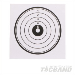 STP0114 | Bullseye Paper Targets for Airsoft Shooting | 14x14cm