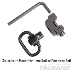 SS18S SS19S | Swivel with Mount for 11mm Rail or Picatinny Rail