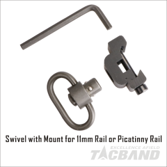 SS18S SS19S | Swivel with Mount for 11mm Rail or Picatinny Rail