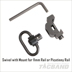 SS18S SS19S | Swivel with Mount for 11mm Rail or Picatinny Rail