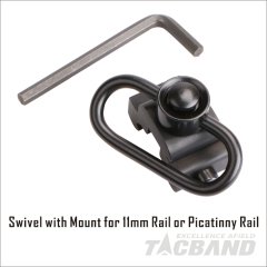 SS18S SS19S | Swivel with Mount for 11mm Rail or Picatinny Rail