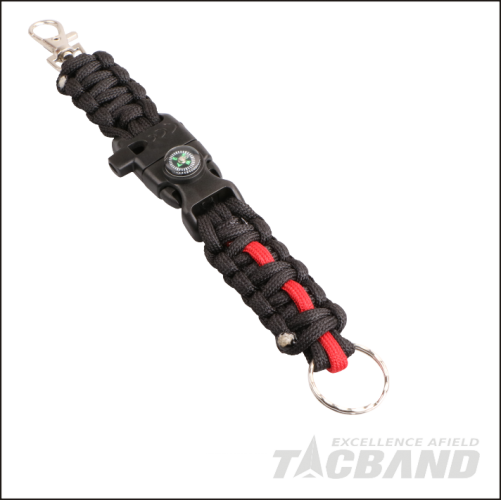 PB01 | Survival Paracord Bracelet w/ Key Ring